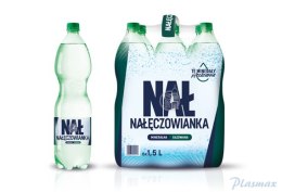 Woda NAŁĘCZOWIANKA gazowana 1.5L butelka PET zgrzewka 6 szt.