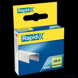 Zszywki Rapid Standard 24/6 2M , 2000 szt. Rapid 24858800