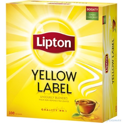 Herbata LIPTON YELLOW LABEL 100 torebek 2g POL Herbata LIPTON YELLOW LABEL 100 torebek 2g POL