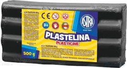 Plastelina Astra 500g czarna, 303117013