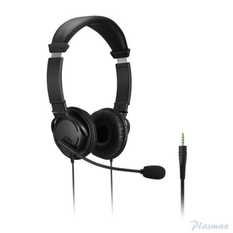 Słuchawki Kensington 3,5mm Hi-Fi z mikrofonem i regulacją głośności K33597WW