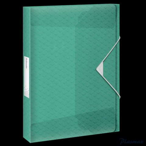 Teczka z gumką Esselte ColourBreeze, 25 mm, zielony 626260