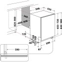 Zmywarka do zabudowy WHIRLPOOL WIO 3T333 E 6.5