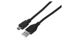 Kabel GEMBIRD CCP-USB2-AM5P-6 (USB M - Mini USB M; 1,8m; kolor czarny)