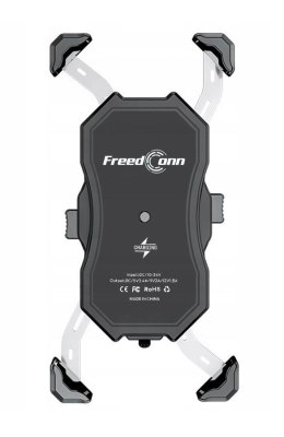 Uchwyt na telefon i ładowarka indukcyjna FreedConn MC1W 15W + USB