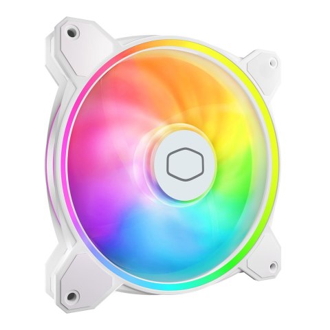 COOLER MASTER WENTYLATOR MasterFan MF140 Halo2 White Edition