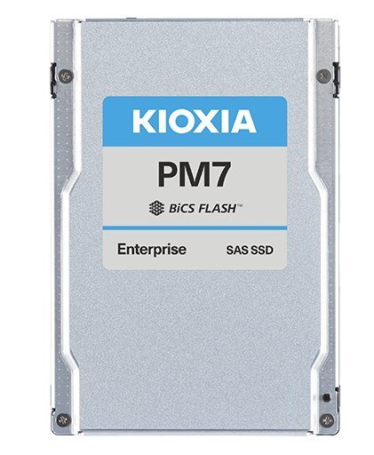 Dysk SSD Kioxia PM7-V 6.4TB 2.5" (15mm) SAS 24Gb/s KPM7VVUG6T40 (DWPD 3) SED