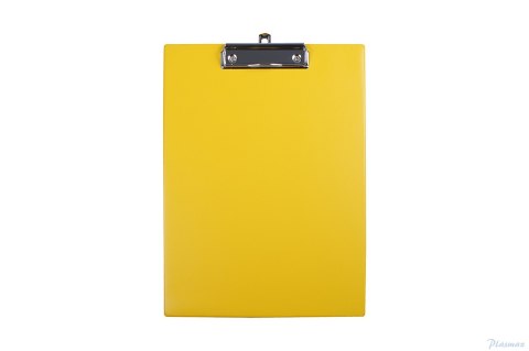 Deska z klipem A4 z zawieszką żółty KH-09-08 BIURFOL