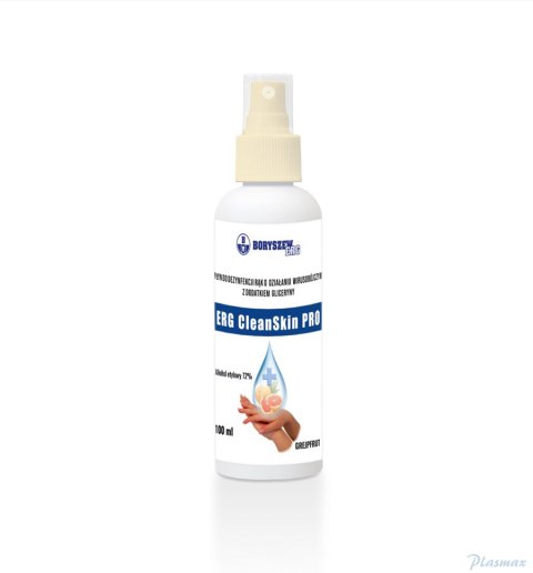 Płyn do dezynfekcji rąk grejpfrutowy 98ml ERG CleanSkin PRO alkohol/gliceryna BORYSZEW (spray)