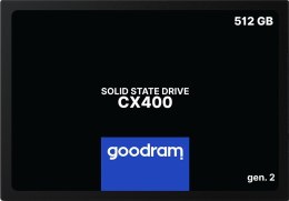 DYSK SSD GOODRAM 512GB Gen. 2 SATA III 2,5 CX400