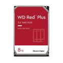 Dysk HDD WD Red Plus WD80EFPX (8 TB ; 3.5"; 256 MB)