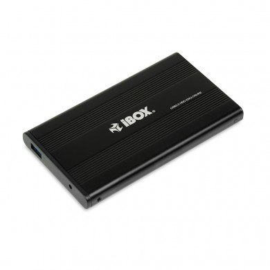 Obudowa IBOX HD-02 ZEW. 2,5" USB 3.0 IEU3F02 (2.5"; USB 3.0; Aluminium; kolor czarny)