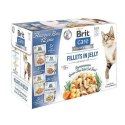 BRIT Care Fillets in Jelly Flavour Box - mokra karma dla kota - 12 x 85 g