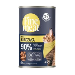 FINE MEAT Danie z kurczaka dla kota 400 g