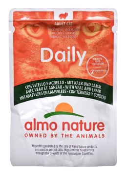 ALMO NATURE Daily Menu Cielęcina z jagnięciną - saszetka 70g