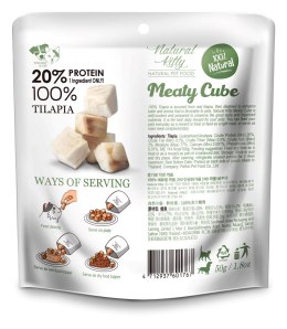 MEATY CUBE 100% TILAPIA - 50g