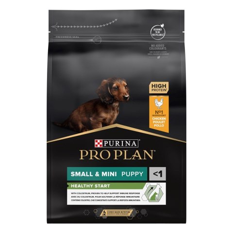 PURINA Pro Plan Healthy Start Small & Mini Puppy - sucha karma dla psa - 3 kg