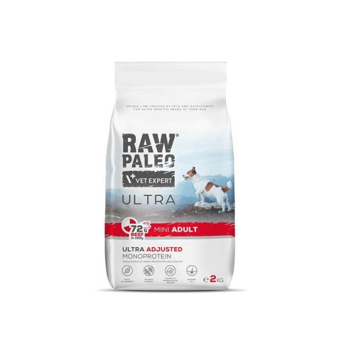 VetExpert Raw Paleo Ultra Wołowina Mini Adult 750g
