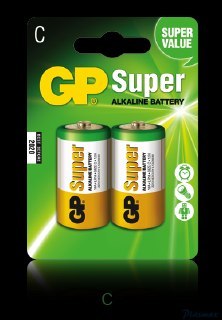 Bateria alkaliczna GP Super C / LR14 (2szt) 1.5V GPPCA14AS003