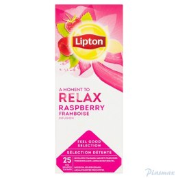 Herbata LIPTON CLASSIC RELAX RASPBERRY/malina (25 kopert fol.)