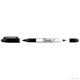 Marker dwustronny SHARPIE TWIN TIP czarny S0811100