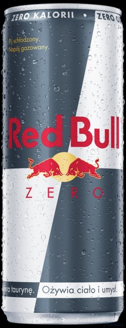 Napój energetyczny RED BULL ZERO 250ml puszka