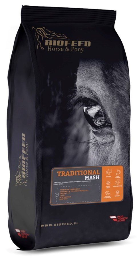 BIOFEED Horse&Pony Traditional Mash - uniwersalny mesz 20kg