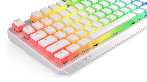 Klawiatura gamingowa ENDORFY Thock TKL Pudding Onyx White Blue RGB