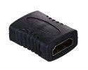 Adapter Lanberg AD-0018-BK (HDMI F - HDMI F; kolor czarny)