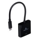 GEMBIRD ADAPTER NA KABLU USB TYP-C DO HDMI 4K 60HZ, 15CM, CZARNY