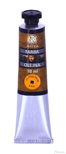 Farba olejna Astra tuba 18ml - kadmium żółty ciemny, 83410957