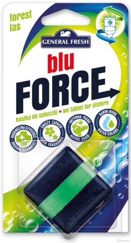 Kostka do WC BLU FORCE do spłuczki 50g las GENERAL FRESH