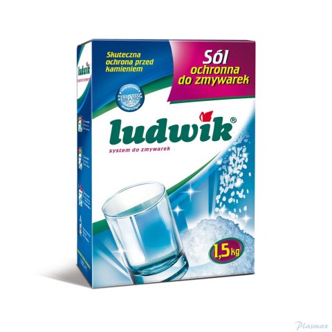 LUDWIK Sól 1.5 kg do zmywarek LUDWIK Sól 1.5 kg do zmywarek