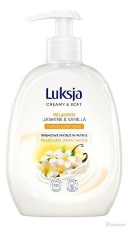 LUKSJA Mydło w płynie z dozownikiem 500 ml Jaśmin & Vanilia 8919