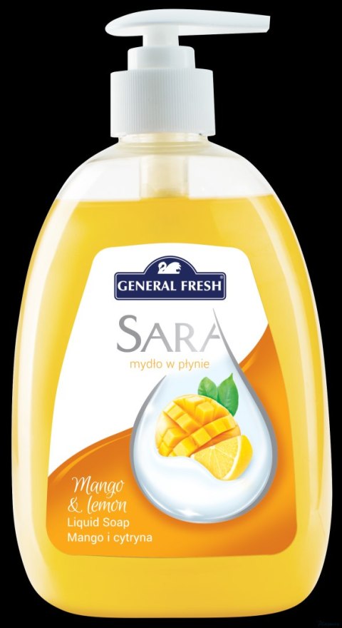 Mydło w płynie SARA 500ml MANGO i cytryna GENERAL FRESH