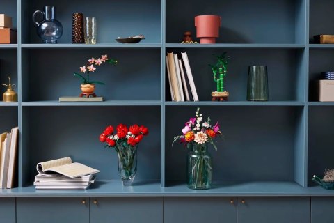 LEGO BOTANICALS 10342 Piękny bukiet różowych kwiatów