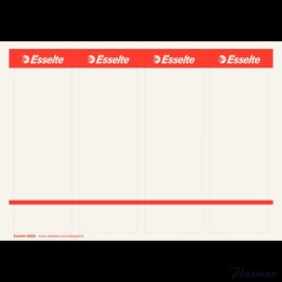Etykiety do segregatorów 59x192mm(10x4) białe samop. ESSELTE 20822