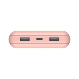 Powerbank Belkin BoostCharge Power Bank 20K 2xUSB-A + 1xUSB-C 20000mAh 15W Rose Gold