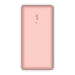 Powerbank Belkin BoostCharge Power Bank 20K 2xUSB-A + 1xUSB-C 20000mAh 15W Rose Gold
