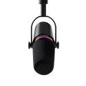 Shure MV7+-K - Mikrofon lektorski/wokalny ze złączem XLR/USB-C Czarny (WYPRZEDAŻ)