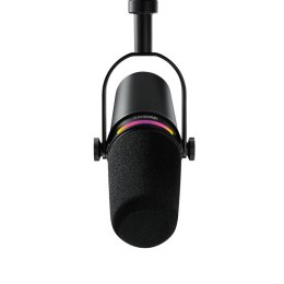 Shure MV7+-K - Mikrofon lektorski/wokalny ze złączem XLR/USB-C Czarny (WYPRZEDAŻ)