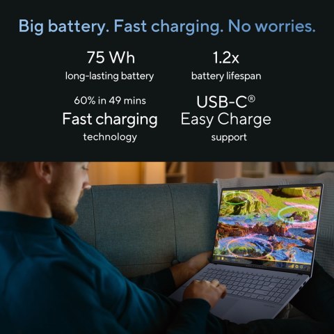 ASUS Vivobook S 16 OLED S5606MA-MX131W Ultra 7 155H 16.0" 3.2K 120Hz 400nits Glossy 32GB LPDDR5X SSD1TB Intel Arc Graphics WLAN+