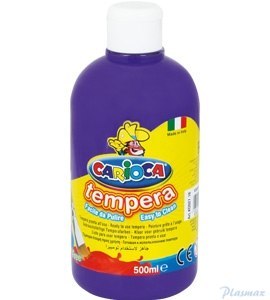 Farba tempera 500 ml, fioletowa CARIOCA 170-2276