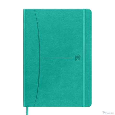 Notatnik OXFORD SIGNATURE A5 96 kartek kropki turkus 400154948