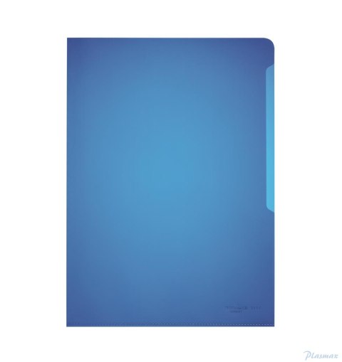 Obwoluta przezroczysta A4, PP 0,12mm Niebieska, 100szt., 233706 DURABLE