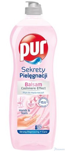 PUR Płyn do mycia naczyń 750 ml Sekrety Pielęgnacji dłonie i paznokcie 57448