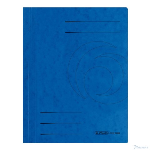 Skoroszyt_kartonowy A4 ze sprężynką niebieski 10902989 Herlitz