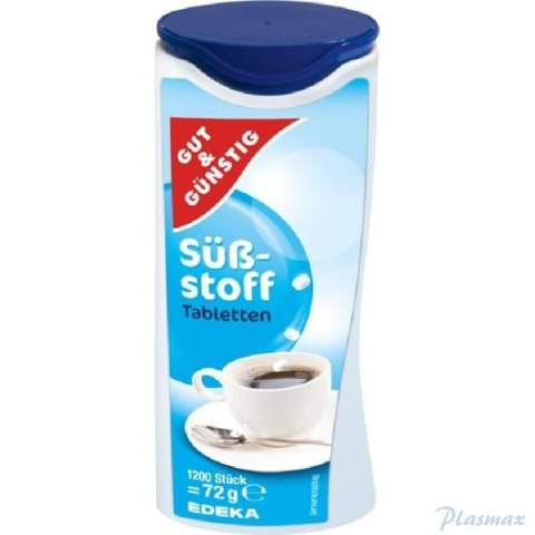 Słodzik G&G Sussstoff 1200szt dietetyczny 72gr Słodzik G&G Sussstoff 1200szt dietetyczny 72gr