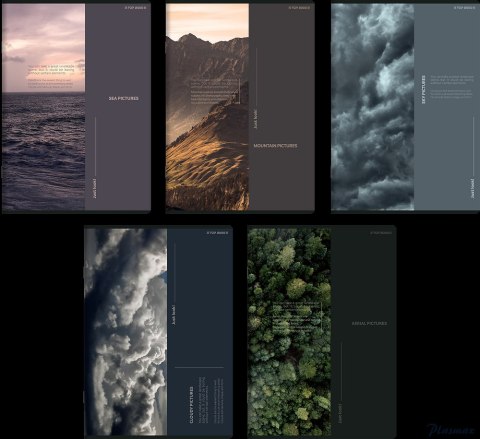 ZESZYT TOP BIRDS EYE A5 96K 70G KRATKA MARG 400182452