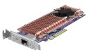 QM2 series, 2 x PCIe 2280 M.2 SSD slots, PCIe Gen4 x 8, 1 x AQC113C 10GbE NBASE-T port